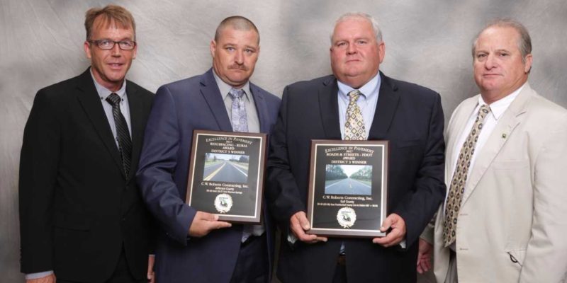 CWR Receives Two 2017 Excellence in Pavement Awards
