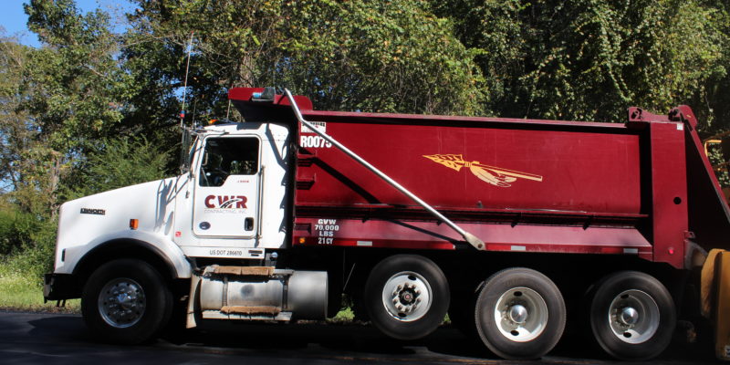cwr contracting dump truck